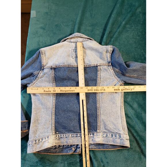 Abercrombie & Fitch Jacket Size Extra Small Womens Blue Denim Jean Long Sleeve - Picture 7 of 8